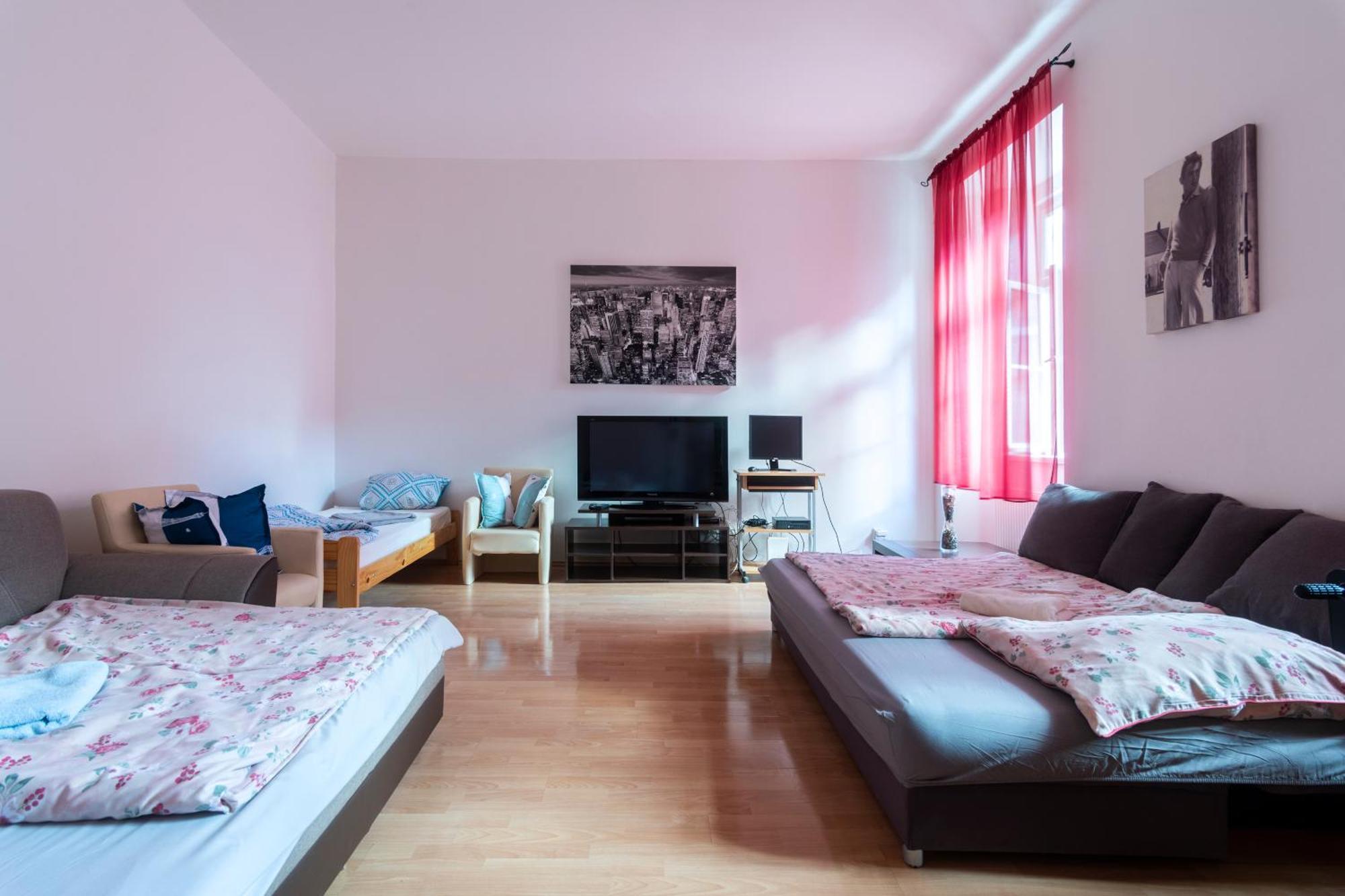 Apartment Stepanska Prag Eksteriør billede