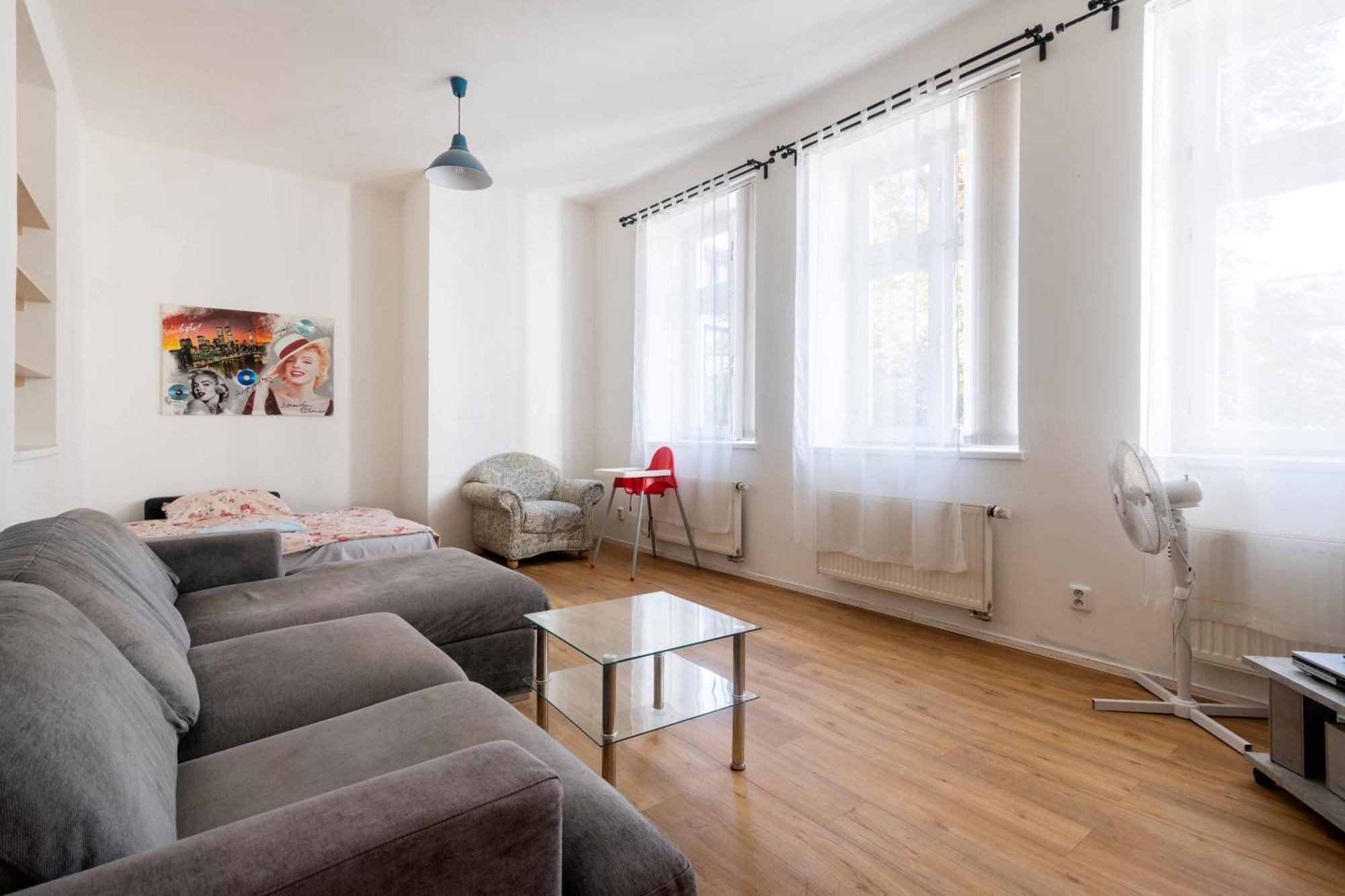 Apartment Stepanska Prag Eksteriør billede