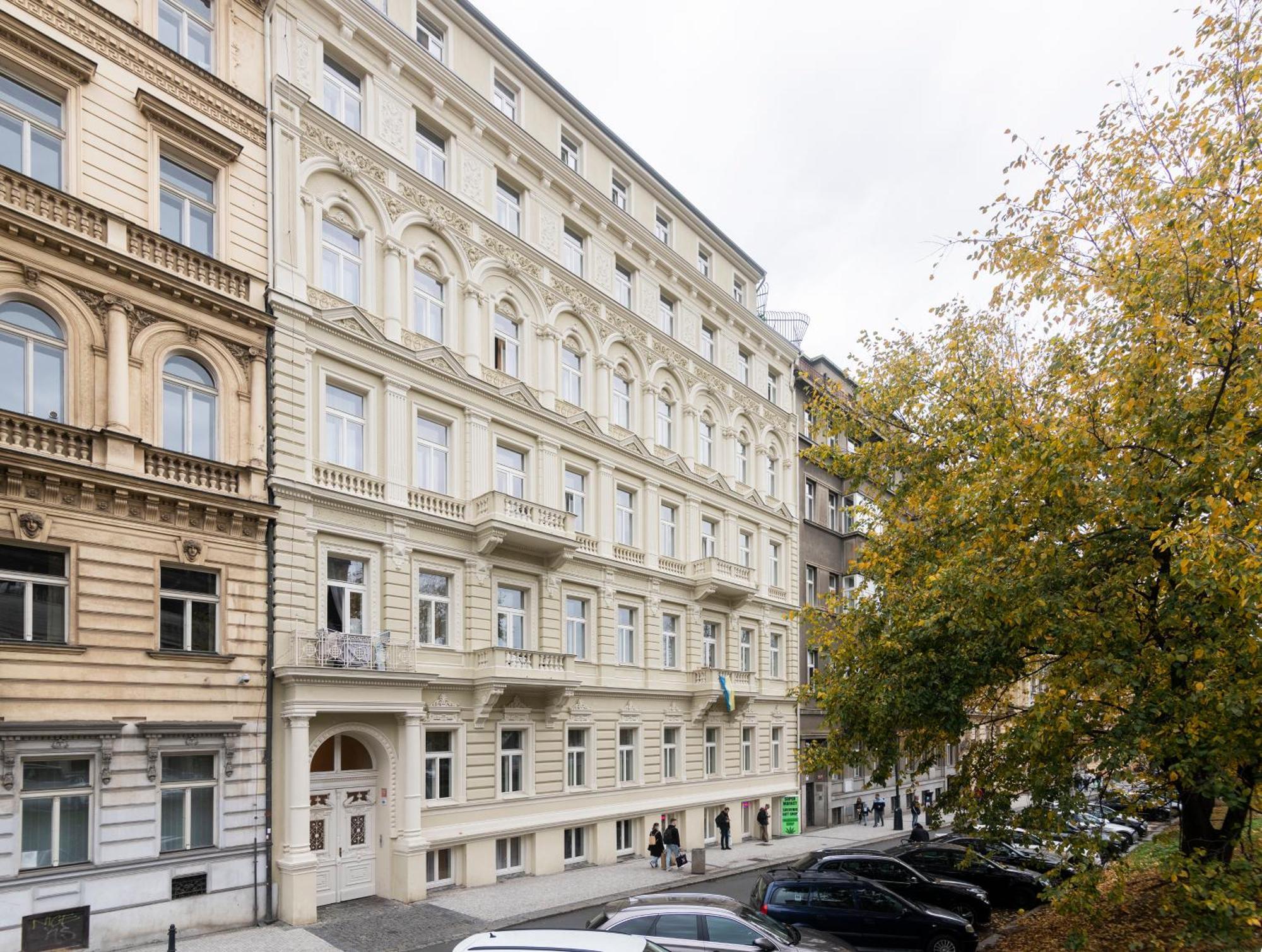 Apartment Stepanska Prag Eksteriør billede