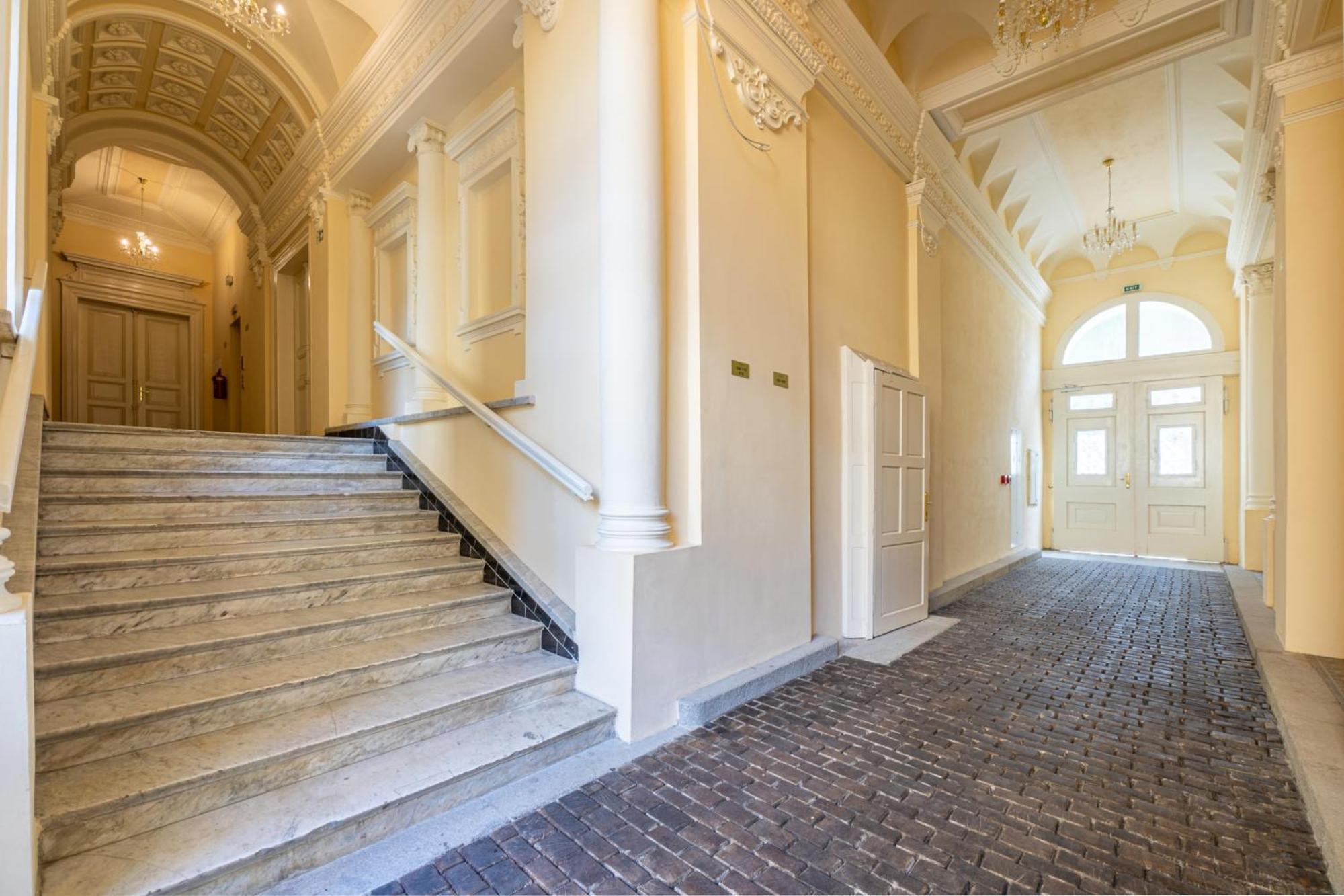Apartment Stepanska Prag Eksteriør billede