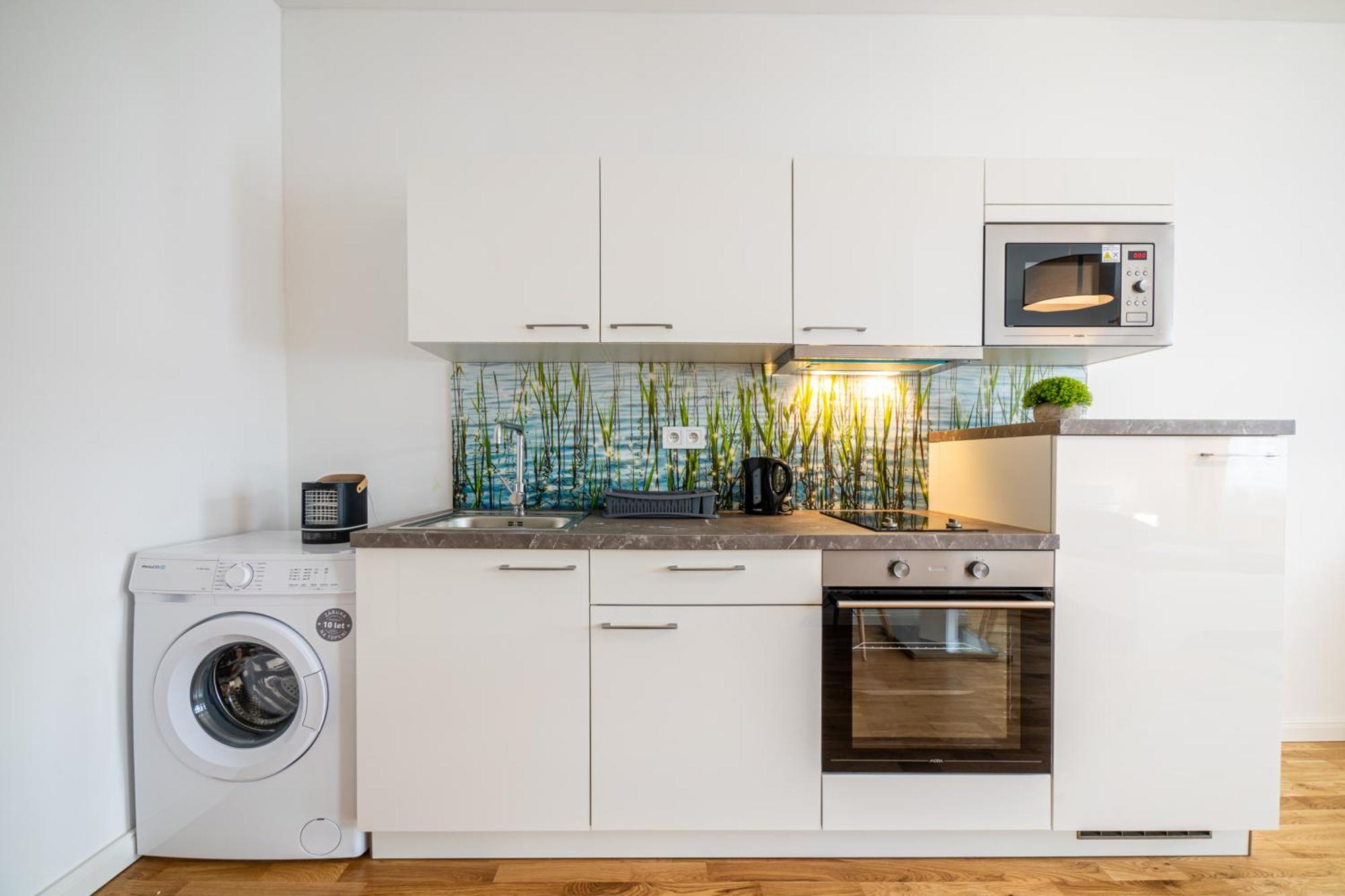 Apartment Stepanska Prag Eksteriør billede