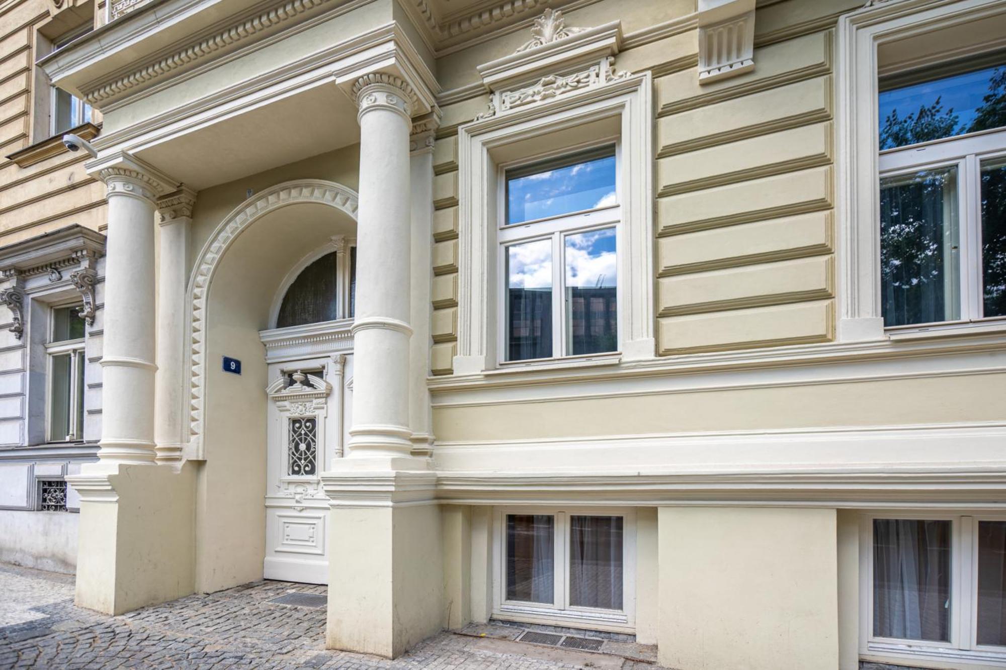 Apartment Stepanska Prag Eksteriør billede